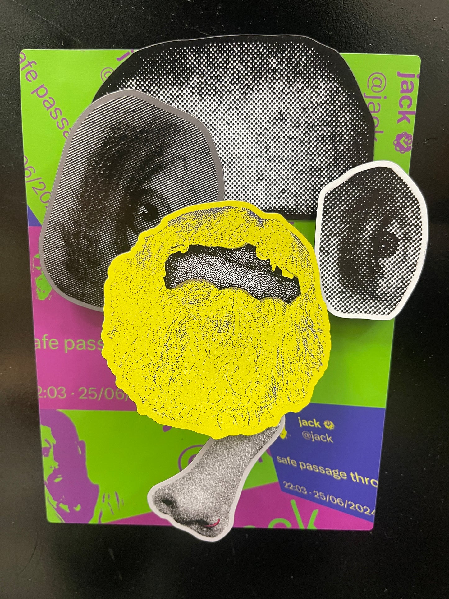 Jack Dorsey - Decentral Eyes 3D Magnetic Portrait